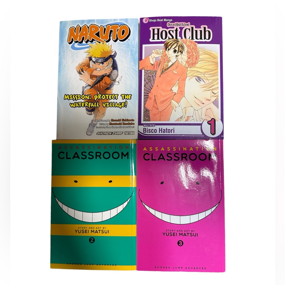 Anime Manga and Novel Book Bundle